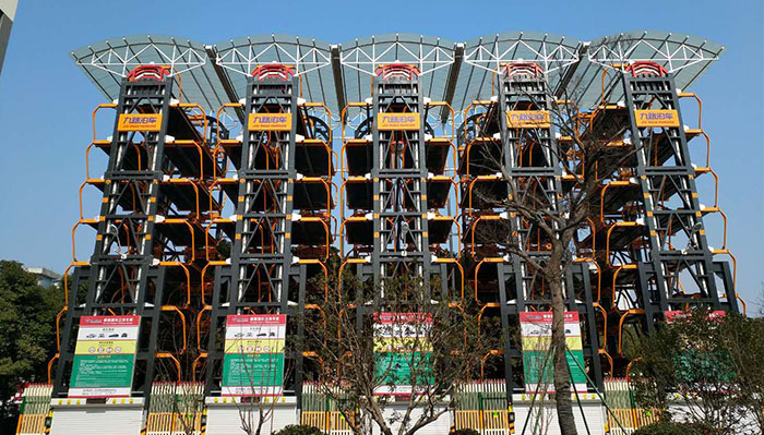 Suzhou vertical circulation intelligent three-dimensional garage project case