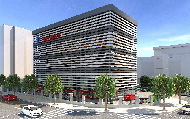 宁德蕉城区青少年宫机械式立体停车库项目